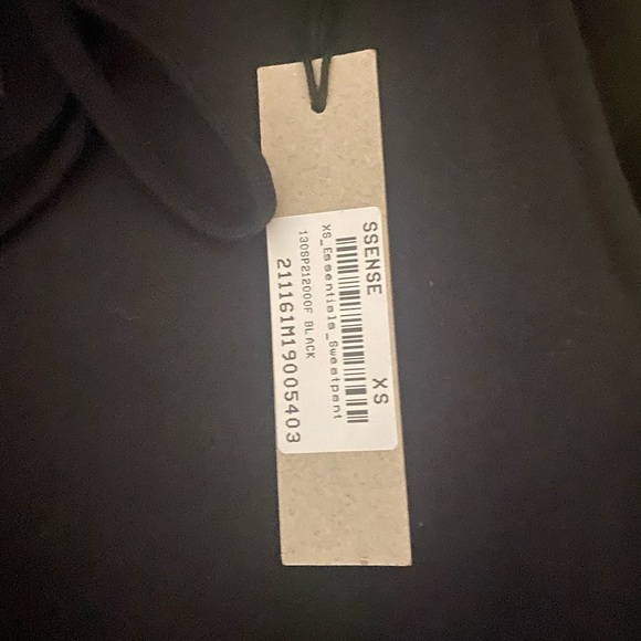 ESSENTIALS FEAR OF GOD CUFFED JOGGERS - Picture 2 of 4